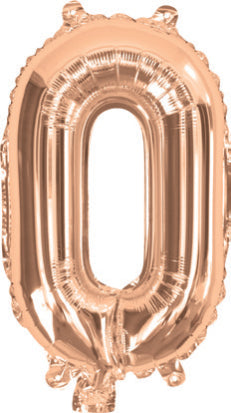 Giant Rose Gold 86cm Helium Balloon Numbers