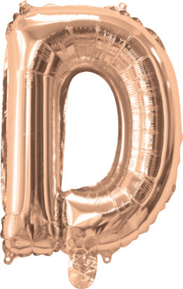 Giant Rose Gold 86cm Helium Balloon Numbers