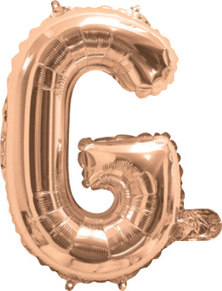 Giant Rose Gold 86cm Helium Balloon Numbers