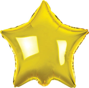 Large Star Shaped Helium Balloons 45cm