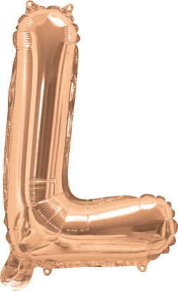 Giant Rose Gold 86cm Helium Balloon Numbers