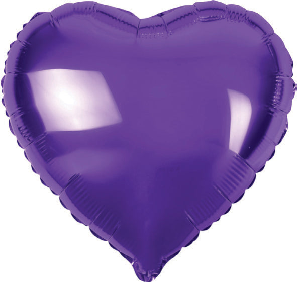 Large Heart Shaped Helium Balloons 45cm