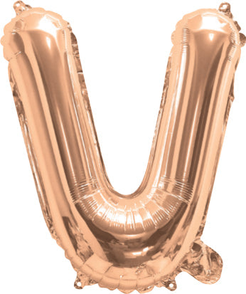 Giant Rose Gold 86cm Helium Balloon Numbers