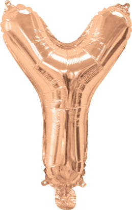 Giant Rose Gold 86cm Helium Balloon Numbers